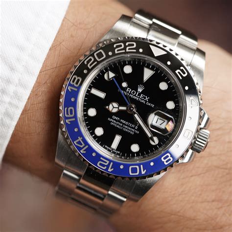 batman rolex gmt.